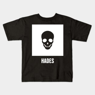 Hades | Greek Mythology God Symbol Kids T-Shirt